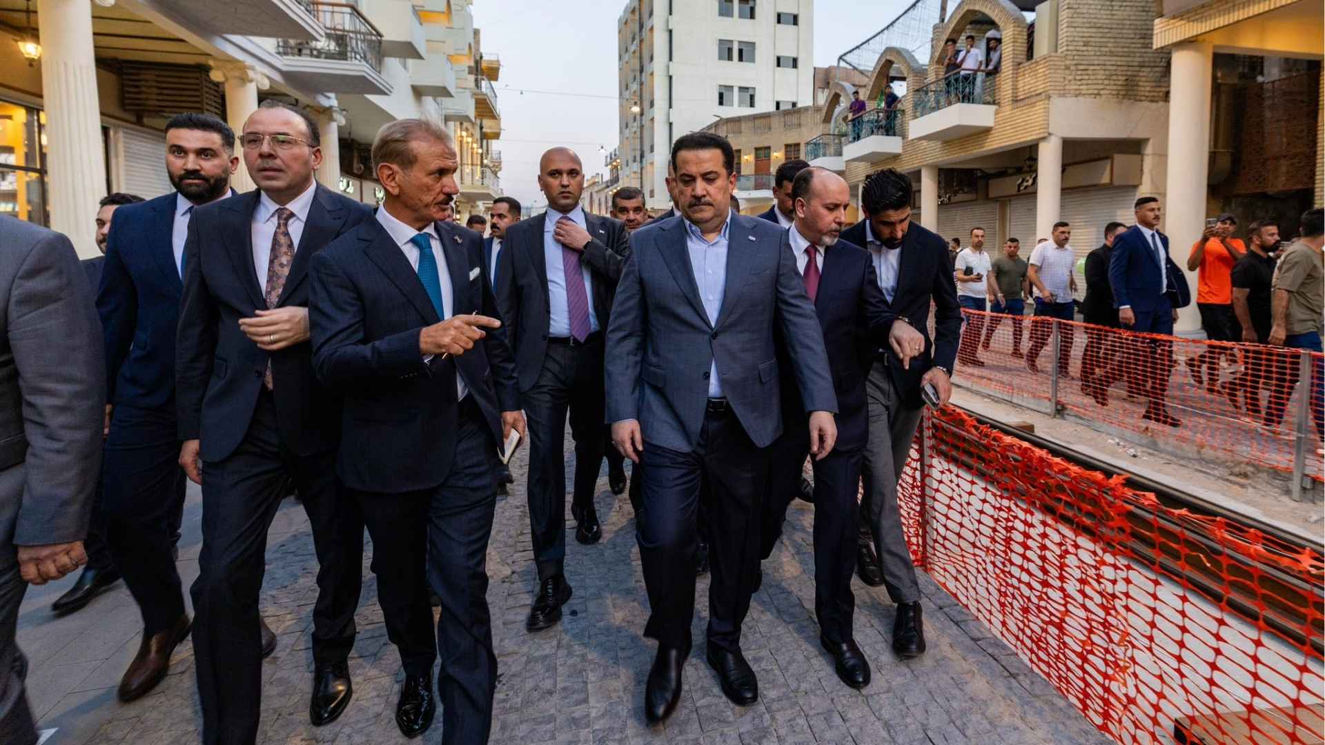 Mr. Wadee Al Handal, Alongside the Iraqi Prime Minister and Other Officials, Inaugurates Historic First Rehabilitated Section of Rashid Street in Baghdad