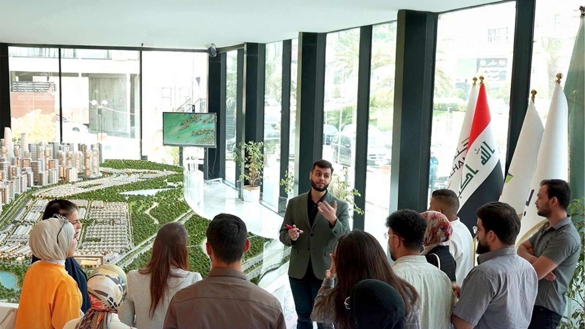 Modon Real Estate Development Hosts Baghdad Business School Students at Company Headquarters