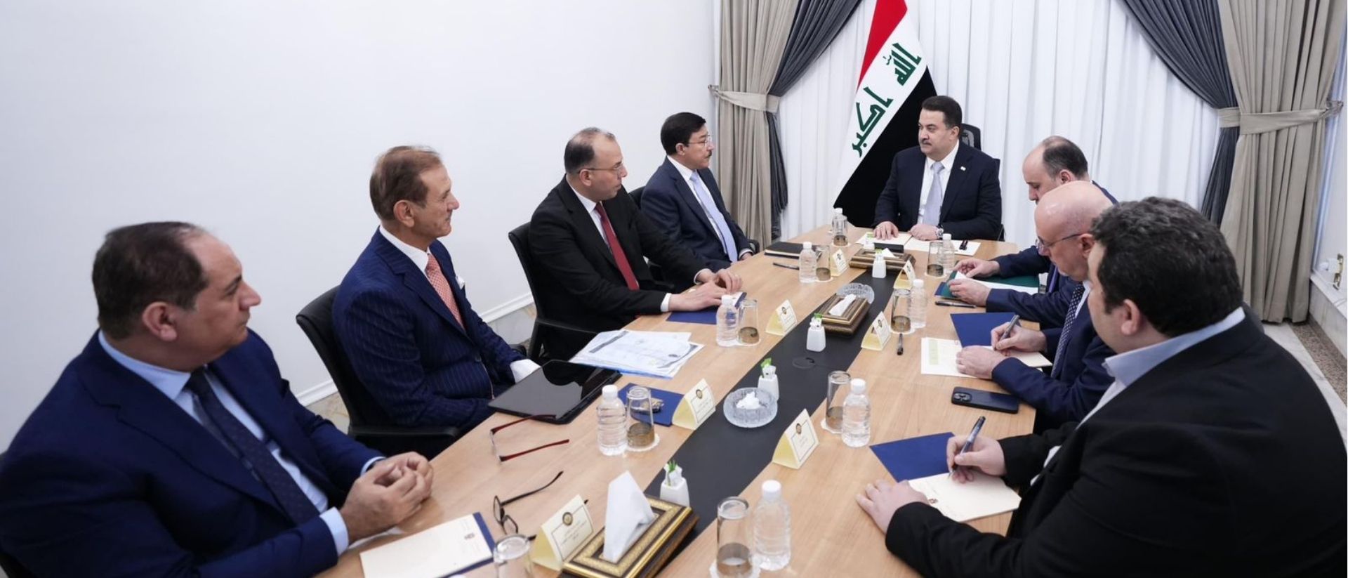 Wadeea Al Handal Participates in the Baghdad Pulse Phase Two Progress Review with Prime Minister Al-Sudani