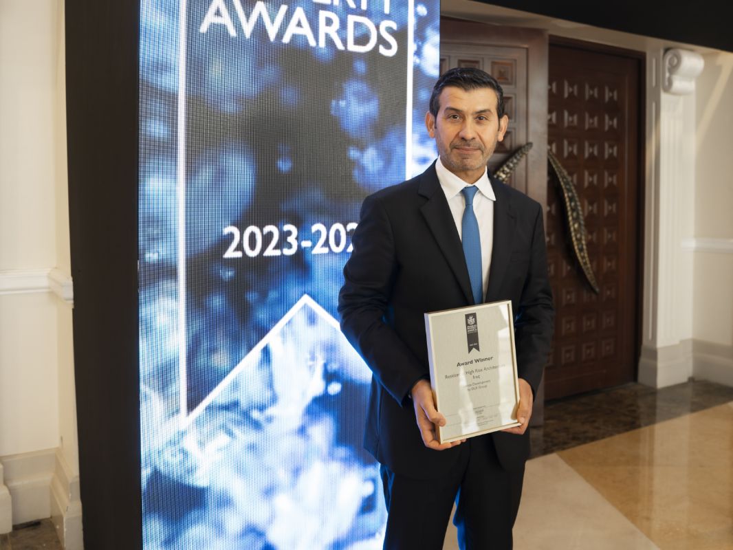 Buruj Hotel and Lavida Residences in Iraq received The International Property Awards for Best Hotel & High Rise Architecture Design